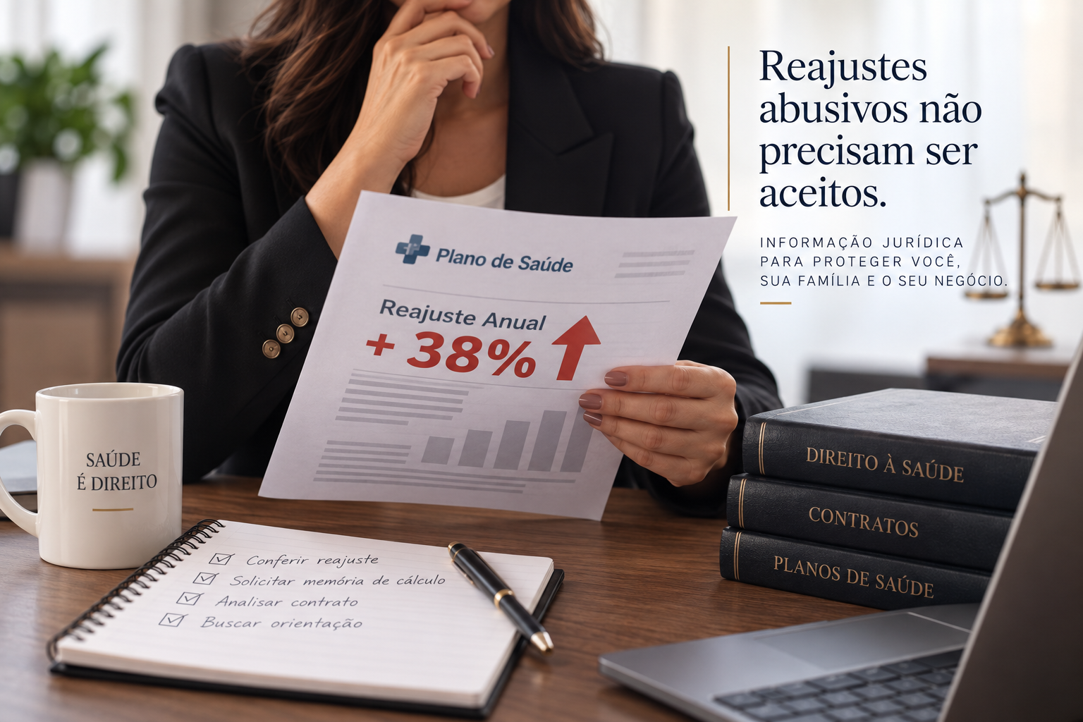 Reajuste de plano de saúde coletivo empresarial: como identificar e contestar um aumento abusivo?